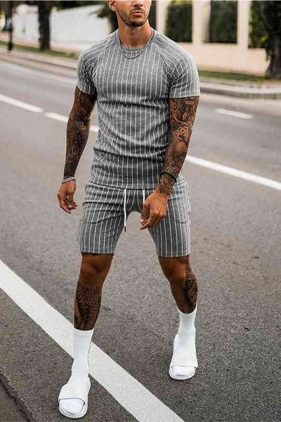 men's sets casual sport suit t-shirt tracksuit 2 piece set clothing printed outfits oversized streetwear man clothes, White;black
men's sets casual sport suit t-shirt tracksuit 2 piece set clothing printed outfits oversized streetwear man clothes, White;black