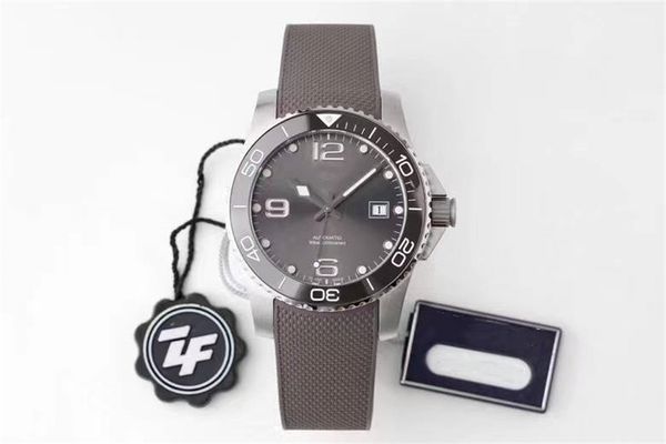 zf factory produces rubber watchband fully automatic mechanical movement 41mm men's watch sapphire glass mirror fold buckle, Slivery;brown
zf factory produces rubber watchband fully automatic mechanical movement 41mm men's watch sapphire glass mirror fold buckle, Slivery;brown