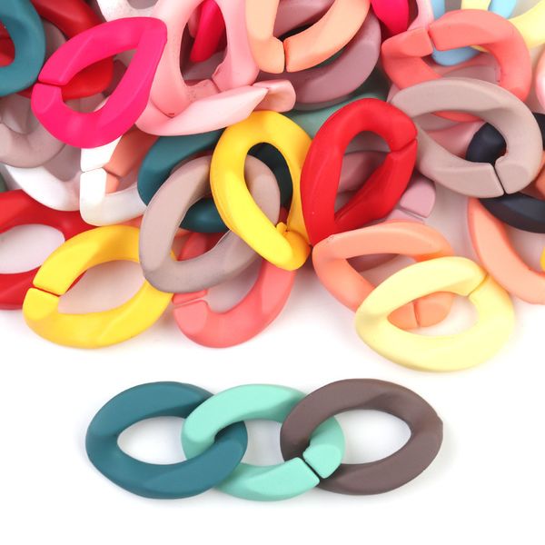 20 50pcs acrylic 23 29mm mix flat twist oval open ring beads connector link chain for jewelry making components bag strap diy 220716, Black;white
20 50pcs acrylic 23 29mm mix flat twist oval open ring beads connector link chain for jewelry making components bag strap diy 220716, Black;white