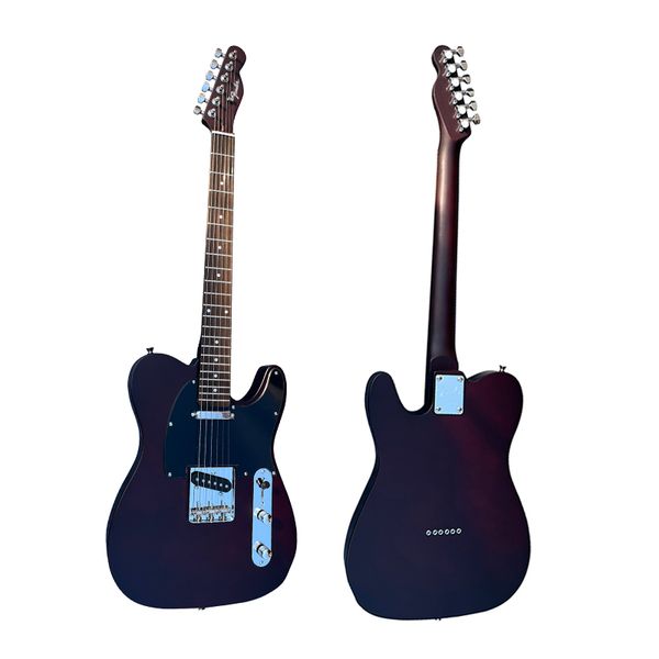 classic matte electric guitar, dark brown matte color, made by european and american teams, delivered home of charge
classic matte electric guitar, dark brown matte color, made by european and american teams, delivered home of charge