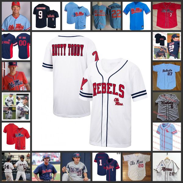 2022 ncaa custom stitched ole miss rebels baseball jersey 8 justin bench 25 tim elko 34 tyler myers 3 anthony servideo 20 will ethridge 26 d, Black
2022 ncaa custom stitched ole miss rebels baseball jersey 8 justin bench 25 tim elko 34 tyler myers 3 anthony servideo 20 will ethridge 26 d, Black