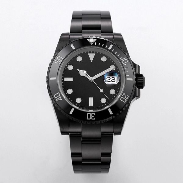 mens watches automatic mechanical st9 watch 40mm submarine watch ceramic black dial sports stainless steel strap sapphire mirror waterproof, Slivery;brown
mens watches automatic mechanical st9 watch 40mm submarine watch ceramic black dial sports stainless steel strap sapphire mirror waterproof, Slivery;brown
