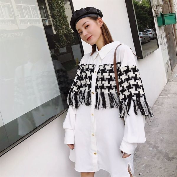 womens and blouses white tassel dress long sleeve streetwear shirt dress autumn winter dresses turndown collar shirt dress t200321
womens and blouses white tassel dress long sleeve streetwear shirt dress autumn winter dresses turndown collar shirt dress t200321