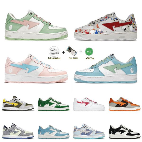 fashion bapesta 2022 arrival sports designer casual shoes bapesta sk8 sta paint beige pastel pink luxury skate abc camo bapestas baped outdo
fashion bapesta 2022 arrival sports designer casual shoes bapesta sk8 sta paint beige pastel pink luxury skate abc camo bapestas baped outdo