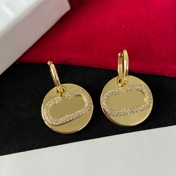 gold round letter charm earrings women pendant ear studs ladies steel stamps eardrops with box, Golden
gold round letter charm earrings women pendant ear studs ladies steel stamps eardrops with box, Golden