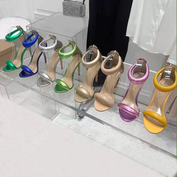 new patterngianvito rossi .5cm stiletto heels sandals dress shoes heel for women summer luxury designer sandals metallic leather foot heel, Black
new patterngianvito rossi .5cm stiletto heels sandals dress shoes heel for women summer luxury designer sandals metallic leather foot heel, Black