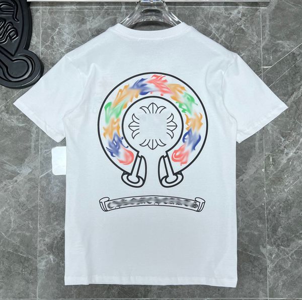 fashion classic t shirts mens luxury letter ch t-shirt designers horseshoe sanskrit cross pattern tshirt summer tees women clothing short s, White;black
fashion classic t shirts mens luxury letter ch t-shirt designers horseshoe sanskrit cross pattern tshirt summer tees women clothing short s, White;black