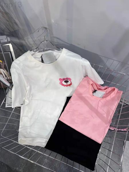 women's t-shirt designer spring 22 new mo + foam printing cute color doll bear short sleeve women's t-shirt loose and thin cf9n, White
women's t-shirt designer spring 22 new mo + foam printing cute color doll bear short sleeve women's t-shirt loose and thin cf9n, White