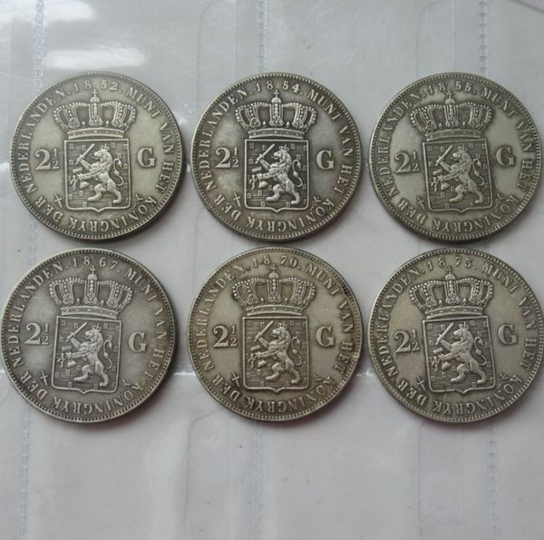 1854 netherlands 2 1/2 gulden silver copy coins brass craft ornaments replica coins home decoration
1854 netherlands 2 1/2 gulden silver copy coins brass craft ornaments replica coins home decoration