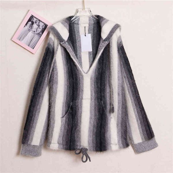 women's hoodies sweatshirts alpaca wool women's autumn hooded cardigan sweater mohair coat women, Black 
women's hoodies sweatshirts alpaca wool women's autumn hooded cardigan sweater mohair coat women, Black