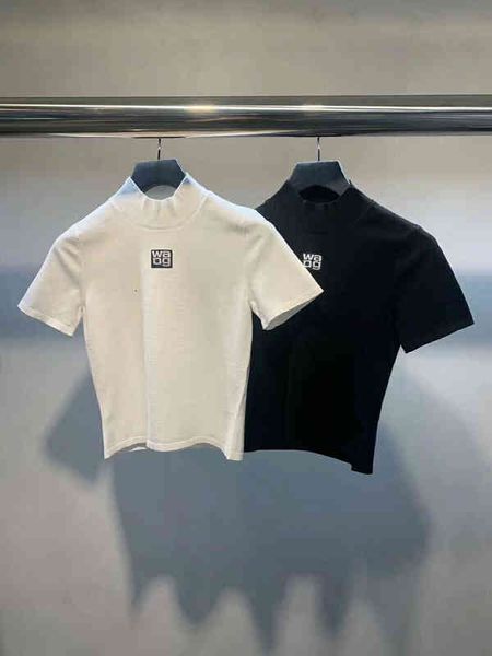 women's t-shirt dang ss summer letter short sleeve t-shirt women ins fashion slim knit bottoming shirt, White
women's t-shirt dang ss summer letter short sleeve t-shirt women ins fashion slim knit bottoming shirt, White