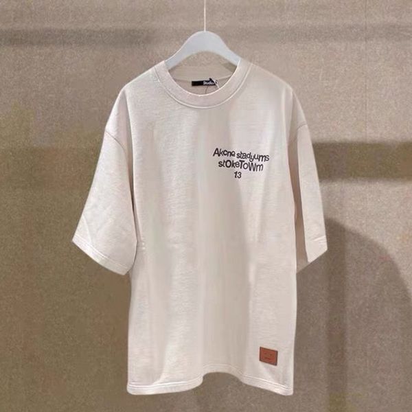 summer couple round neck short-sleeved t-shirt swedish brand acne high-quality simple men's and women's tshirt cartoon smiley lett, White;black
summer couple round neck short-sleeved t-shirt swedish brand acne high-quality simple men's and women's tshirt cartoon smiley lett, White;black