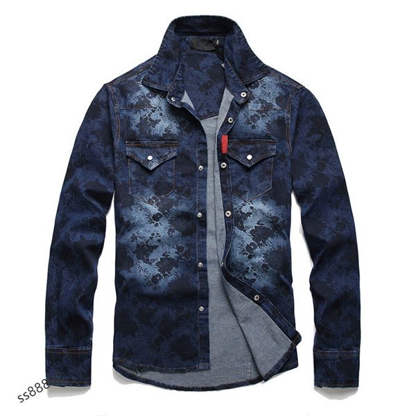2022 men's youth spring and autumn new american casual classic lapel fashion denim jacket, Black;brown
2022 men's youth spring and autumn new american casual classic lapel fashion denim jacket, Black;brown