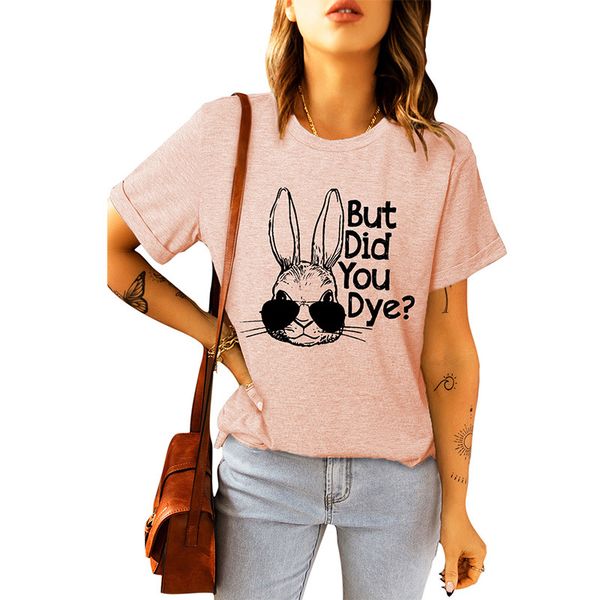 women's t-shirt easter egg print female cross border animal picture english round neck short sleeve tshirt girl, White
women's t-shirt easter egg print female cross border animal picture english round neck short sleeve tshirt girl, White