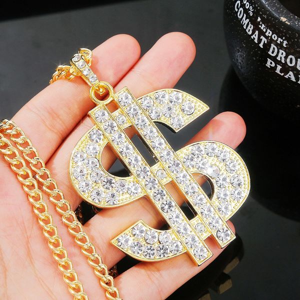 punk hip hop letter full diamond pendant hiphop men's designer necklace european and american hip-hop necklace clothing accessories, Silver
punk hip hop letter full diamond pendant hiphop men's designer necklace european and american hip-hop necklace clothing accessories, Silver