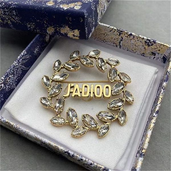 2022 fashion 20% off designer jewelry d high-end version letter ja wheat ear rhinestone brooch women's sweater decoration light luxury, Gray
2022 fashion 20% off designer jewelry d high-end version letter ja wheat ear rhinestone brooch women's sweater decoration light luxury, Gray