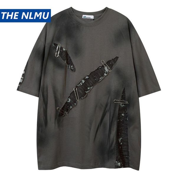 men's t-shirts hip hop destroyed hole t-shirt men women streetwear vintage t shirt short sleeve tshirt harajuku cotton casual tees, White;black
men's t-shirts hip hop destroyed hole t-shirt men women streetwear vintage t shirt short sleeve tshirt harajuku cotton casual tees, White;black
