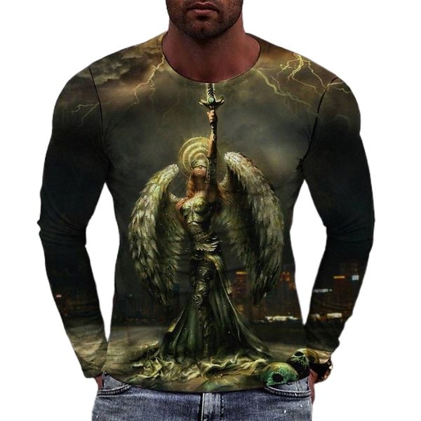 men's tee t shirt 3d print graphic round neck casual daily print long sleeve fashion designer comfortable big and tall black o41s#, White;black
men's tee t shirt 3d print graphic round neck casual daily print long sleeve fashion designer comfortable big and tall black o41s#, White;black