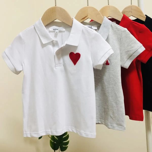 children polos design red heart a tees summer cotton short sleeve kids boys girls casual pullover t shirts, Blue
children polos design red heart a tees summer cotton short sleeve kids boys girls casual pullover t shirts, Blue
