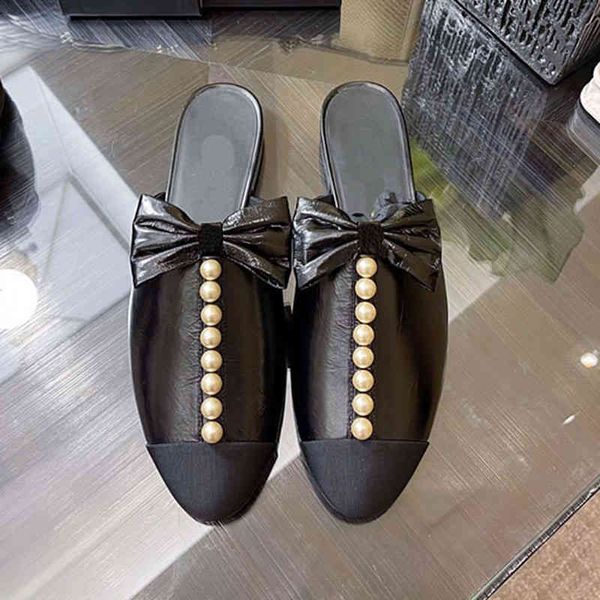 slippers in the autumn of , style xiaoxiangfeng pearl bow tie sandals and baotou slippers, women wear net red flat shoes outside, Black
slippers in the autumn of , style xiaoxiangfeng pearl bow tie sandals and baotou slippers, women wear net red flat shoes outside, Black
