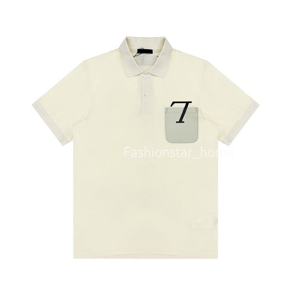 22ss new france fake pocket letter printed polo shirts tee man street trend summer limited solid high end short sleeve fashion casual men wo, White;black
22ss new france fake pocket letter printed polo shirts tee man street trend summer limited solid high end short sleeve fashion casual men wo, White;black