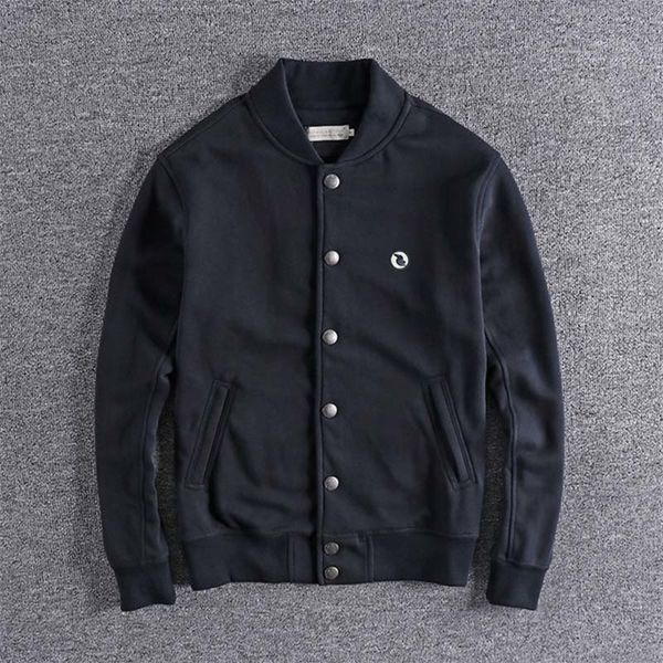 2019 autumn new style xl terry simple embroidery coat leisure foreign trade original single men's jacket outerwear t200502, Black;brown
2019 autumn new style xl terry simple embroidery coat leisure foreign trade original single men's jacket outerwear t200502, Black;brown