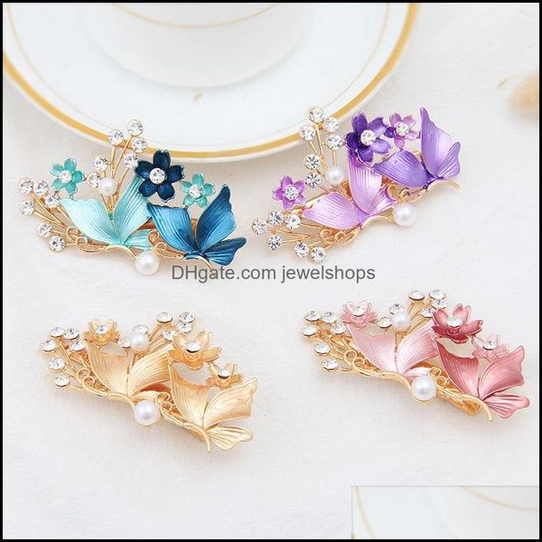 hair clips barrettes womens variety of painted flower pearl rhinestone dhrzb, Golden;silver 
hair clips barrettes womens variety of painted flower pearl rhinestone dhrzb, Golden;silver