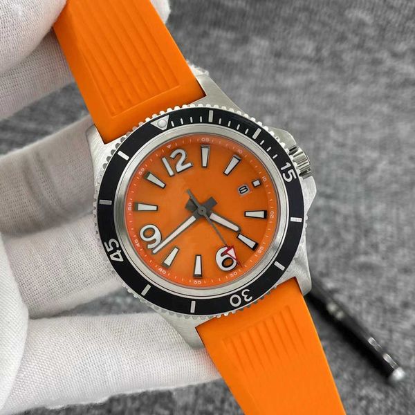 dial quality orange watches superocean heritage automatic mechanical movement watch leather strap floding clasp mens dress wrist, Slivery;brown
dial quality orange watches superocean heritage automatic mechanical movement watch leather strap floding clasp mens dress wrist, Slivery;brown