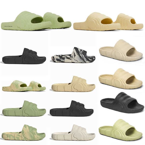 originals men women adilette 22 slides slippers magic lime green desert sand designer sandals slipper green glow orange back grey beach, Black 
originals men women adilette 22 slides slippers magic lime green desert sand designer sandals slipper green glow orange back grey beach, Black