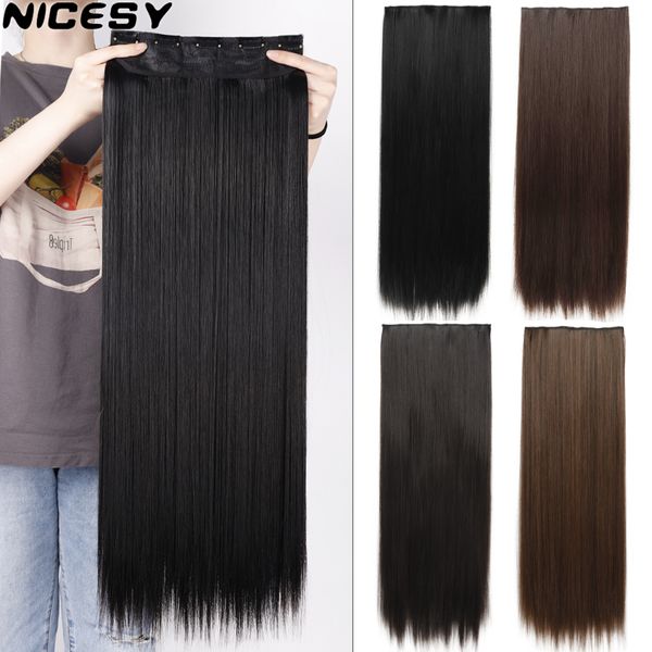 costume accessories synthetic 5 clip long straight clip in hair extension fiber heat-resistant hairpiece 22"/32" one-piece black bro, Silver
costume accessories synthetic 5 clip long straight clip in hair extension fiber heat-resistant hairpiece 22"/32" one-piece black bro, Silver