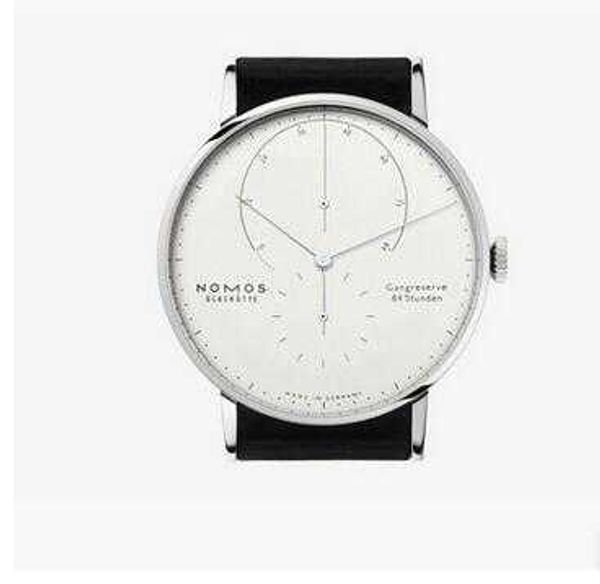 model nomos new brand glashutte gangreserve 84 stunden automatic wristwatch men's fashion watch white dial black leather watches, Slivery;brown
model nomos new brand glashutte gangreserve 84 stunden automatic wristwatch men's fashion watch white dial black leather watches, Slivery;brown