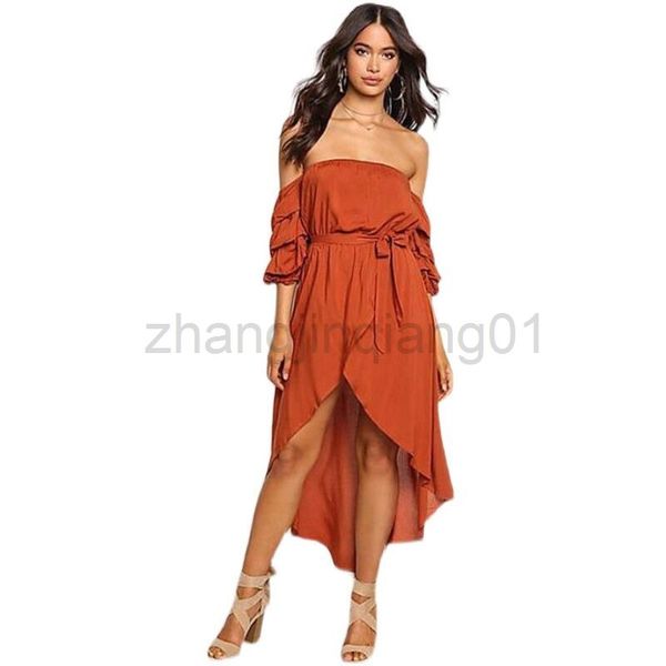 designer wed prom bridesmaid summer flower girl dress european american style street fashion temperament new off shoulder irregular length d, Black;gray
designer wed prom bridesmaid summer flower girl dress european american style street fashion temperament new off shoulder irregular length d, Black;gray