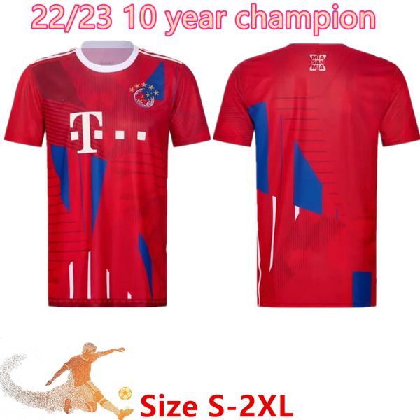 22 23 10 year champion fc bayern munich lewandowski soccer jersey goretzka fans player version home red sane gnabry coman muller davies kimm, Black;yellow
22 23 10 year champion fc bayern munich lewandowski soccer jersey goretzka fans player version home red sane gnabry coman muller davies kimm, Black;yellow