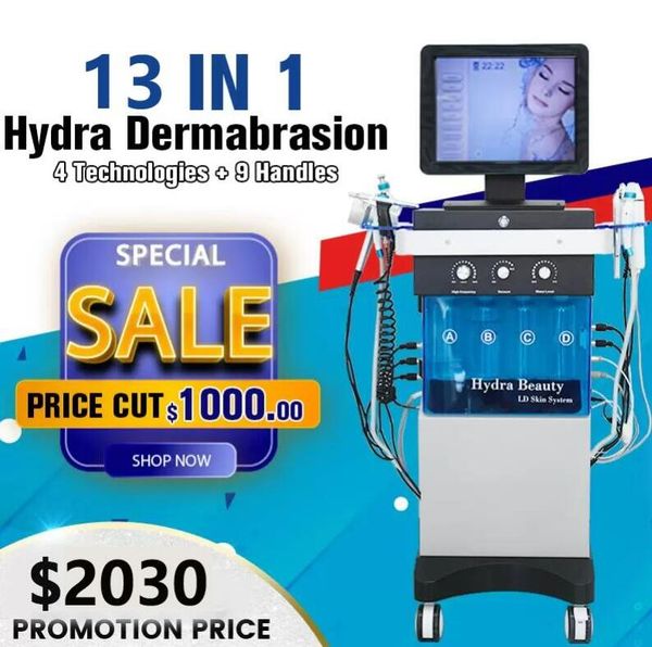 professional 13 in 1 hydra dermabrasion microdermabrasion machine deep cleansing face lifting hydrodermabrasion equipment fda ce approved
professional 13 in 1 hydra dermabrasion microdermabrasion machine deep cleansing face lifting hydrodermabrasion equipment fda ce approved