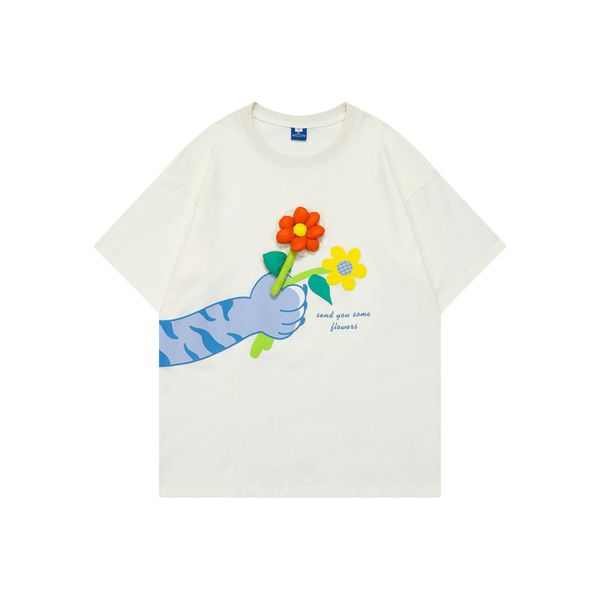 2022 summer hip hop tees shirts print short sleeve fashion oversized cotton t shirts, Black;brown
2022 summer hip hop tees shirts print short sleeve fashion oversized cotton t shirts, Black;brown