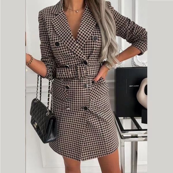 a110 2022 womens suits & blazers women's suits & blazers temperament spring and autumn women's double breasted slim plaid waist lo, White;black
a110 2022 womens suits & blazers women's suits & blazers temperament spring and autumn women's double breasted slim plaid waist lo, White;black