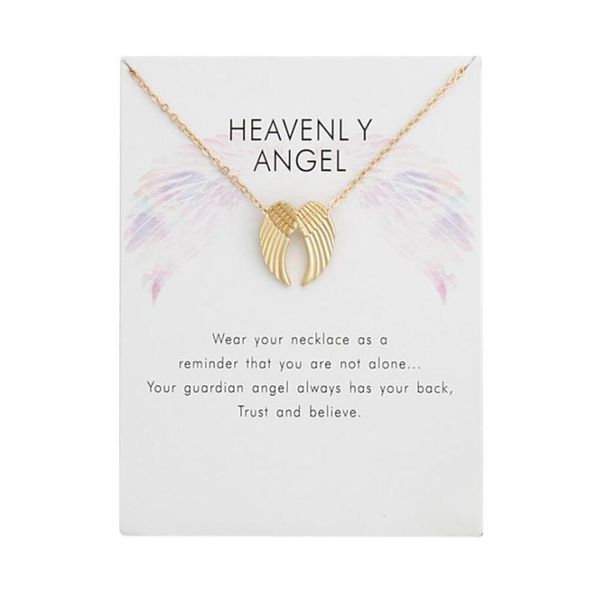 fashion angel wings pendants round cross chain short long mens womens silver color necklace jewelry gifts with paper card
fashion angel wings pendants round cross chain short long mens womens silver color necklace jewelry gifts with paper card