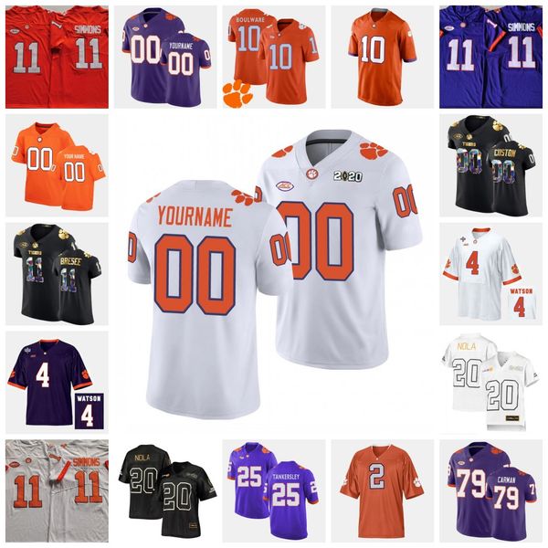 2022 ncaa custom clemson tigers stitched football jersey clelin ferrell isaiah simmons k'von wallace a. j. terrell mike williams cordre, Black
2022 ncaa custom clemson tigers stitched football jersey clelin ferrell isaiah simmons k'von wallace a. j. terrell mike williams cordre, Black