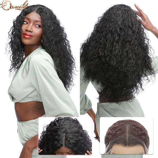 costume accessories synthetic long water wave lace front wig black afro kinky curly hair wigs t part lace wigs with pre plucked for, Silver
costume accessories synthetic long water wave lace front wig black afro kinky curly hair wigs t part lace wigs with pre plucked for, Silver