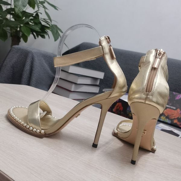new women's pearl design sandals details perfect genuine leather beautiful appearance comfortable foot feeling heel .5cm, Black
new women's pearl design sandals details perfect genuine leather beautiful appearance comfortable foot feeling heel .5cm, Black