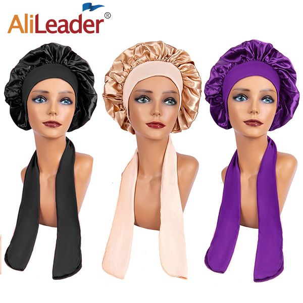 accessories new long satin bonnet with head tie silk bonnet satin bonnet hair for sleeping silk for curly hair costume, Silver
accessories new long satin bonnet with head tie silk bonnet satin bonnet hair for sleeping silk for curly hair costume, Silver