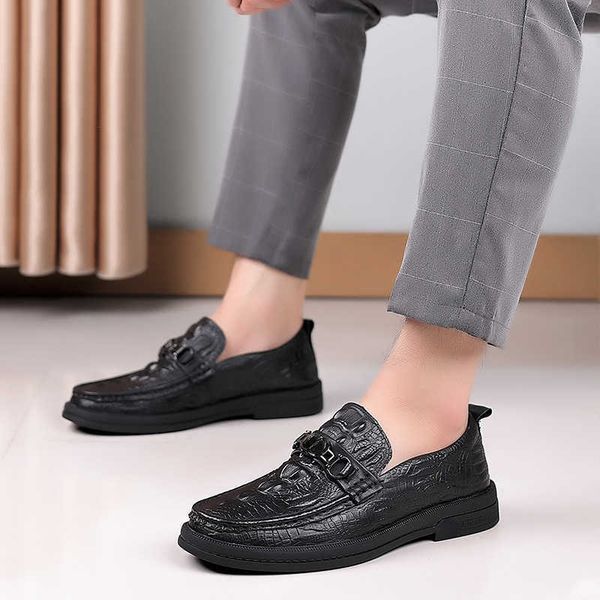 2022 elling men's casual beanie shoes new classic luxury embossed leather loafers soft-soled driving shoes for men, Black
2022 elling men's casual beanie shoes new classic luxury embossed leather loafers soft-soled driving shoes for men, Black