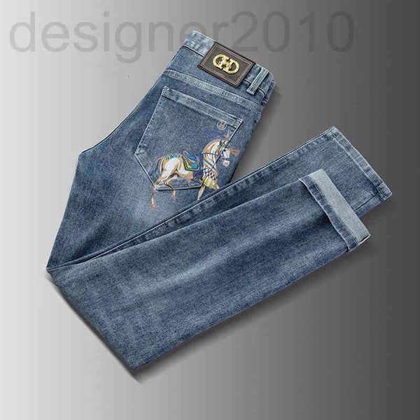 men's jeans designer autumn and winter new products men's jeans small feet slim fit cotton elastic brand korean youth 3d printing, Blue
men's jeans designer autumn and winter new products men's jeans small feet slim fit cotton elastic brand korean youth 3d printing, Blue