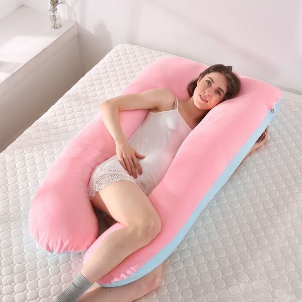 crystal velvet pregnant women sleeping support pillow pillowcase u shape maternity pillows pregnancy side sleeper bedding pillow
crystal velvet pregnant women sleeping support pillow pillowcase u shape maternity pillows pregnancy side sleeper bedding pillow