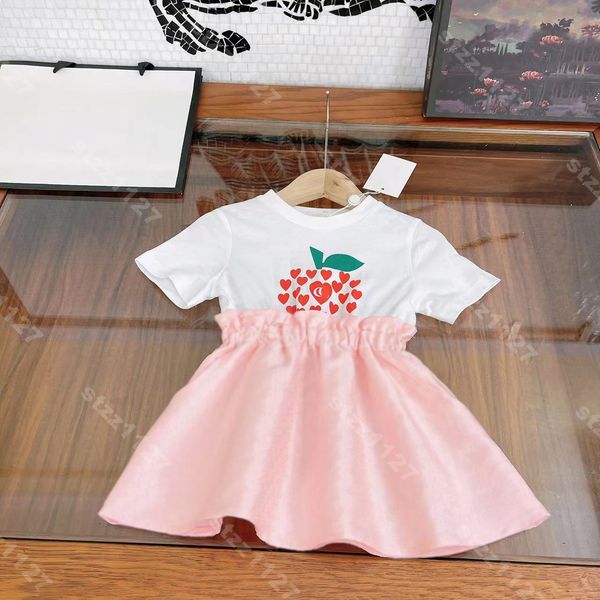 designer girl fake two piece set cotton dress shirts luxury t-shirt casual brother sister outfit simple children clothing child tees logo gu, White
designer girl fake two piece set cotton dress shirts luxury t-shirt casual brother sister outfit simple children clothing child tees logo gu, White