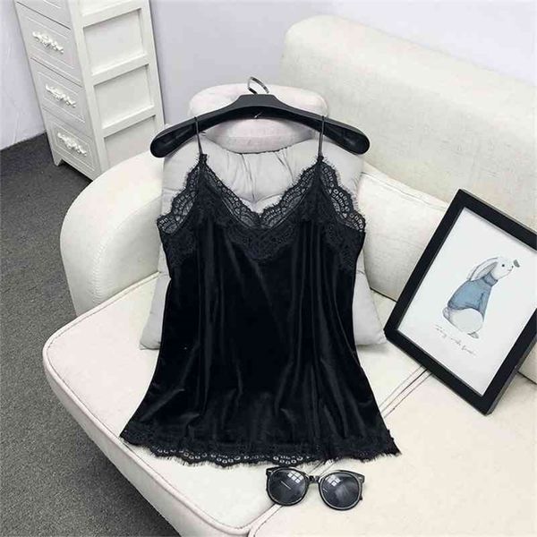 women lace crochet v-neck with halter camisole lace velvet shirt bottom loose underwear vest sleepingwear 210401, White
women lace crochet v-neck with halter camisole lace velvet shirt bottom loose underwear vest sleepingwear 210401, White