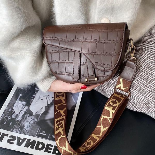 crossbody bag women's fashion versatile saddle single female shoulder bags handbags
crossbody bag women's fashion versatile saddle single female shoulder bags handbags