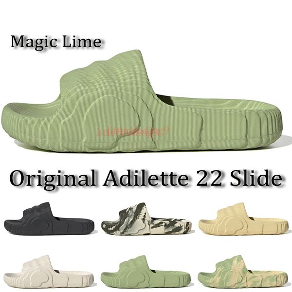 original adilette 22 slides men women designer slippers summer fashion sandals black grey desert sand magic lime onyx mens outdoor indoor no
original adilette 22 slides men women designer slippers summer fashion sandals black grey desert sand magic lime onyx mens outdoor indoor no