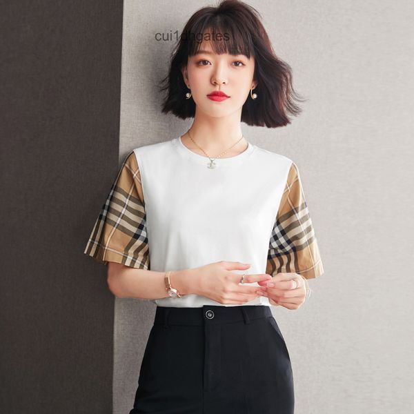 2022 designer b br t shirt there is a new style in 2022 summer. it's slim and fashionable. splicing plaid round neck short sleeve t-shi, White
2022 designer b br t shirt there is a new style in 2022 summer. it's slim and fashionable. splicing plaid round neck short sleeve t-shi, White