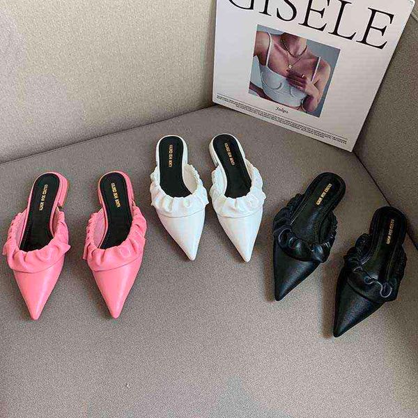 slippers summer ladies flip flops soft bottom sandals slip on fashion female slides casual outdoor flats with shoes women mules 220518, Black
slippers summer ladies flip flops soft bottom sandals slip on fashion female slides casual outdoor flats with shoes women mules 220518, Black